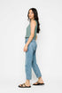 Ginny-Eyelet Gathered Tank